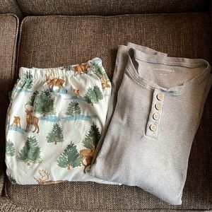 Mens Burt’s Bees pajama set